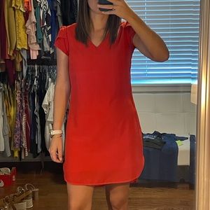 Red dress